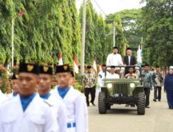 Pj Bupati Aceh Besar Pimpin Apel Tahunan 2024 Pesantren Tgk Chiek Oemar Diyan