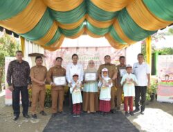 Pj Bupati Aceh Besar Hadiri Launching Program Genius Secara Serentak di SDN Lhok Seumeulu