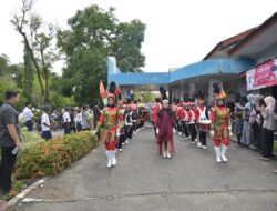 Tarian Massal dan Drum Band HUT ke-79 RI Pukau Ribuan Warga Kota Jantho