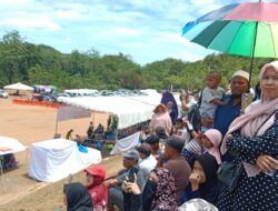 Masyarakat Aceh Besar Padati Venue PON XXI Cabor Paralayang di Sibreh