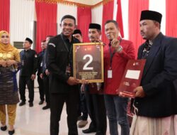 Wakili Pj Bupati, Kakesbangpol Hadiri Penetapan Nomor Urut Paslon Bupati dan Wakil Bupati Aceh Besar untuk periode 2024-2029