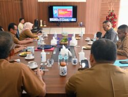 Pj Bupati Aceh Besar Bersama Kepala OPD Ikuti Zoom Meeting Rakornas P2DD  Tahun 2024