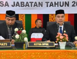 Pj Bupati Aceh Besar Hadiri Rapat Paripurna Pengucapan Sumpah Pimpinan DPRK Aceh Besar