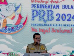 Plh Sekda Aceh Buka Acara Peringatan Bulan Pengurangan Risiko Bencana Nasional 2024