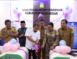 Pj Bupati Aceh Besar Luncurkan Counter Disdikbud di MPP Aceh Besar