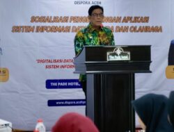 Plt Sekda Aceh Buka Rapat Sosialisasi Pengembangan Aplikasi SIDARA