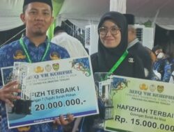 Tasyukur-Yusniar, Pasangan Juara Kafilah Aceh di Palangka Raya