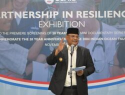 Peringati 20 Tahun Tsunami Aceh, Pj Gubernur Safrizal: Aceh Selalu Ingat Bantuan Cepat dan Tulus dari Amerika Serikat