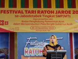 Buka Festival Tari Ratoh Jaroe, Pj Ketua Dekranasda Aceh : Terimakasih Telah Mempromosikan Kebudayaan Aceh