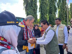 Kalaksa BPBD Aceh Besar Sambut Tim UNESCO di Lhoknga