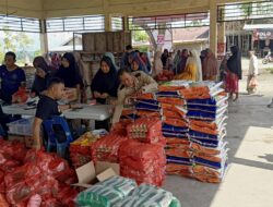 Pemkab Aceh Besar Kembali Gelar Operasi Pasar Murah di Lamteuba