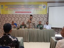 Satlinmas Gampong se-Kecamatan Montasik Diberi Pelatihan Kamtibmas