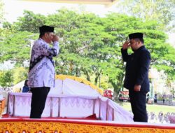 Pj Bupati Aceh Besar Irup Peringatan HGN dan HUT Ke-79 PGRI serta HUT KORPRI ke-53