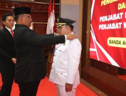 Almuniza Kamal Resmi Jadi Pj Wali Kota Banda Aceh