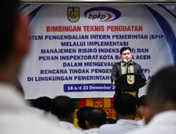 Wali Kota Banda Aceh: Penguatan Sistem Pengendalian Intern Penting bagi Pemko