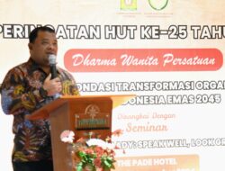 Sekda Aceh Besar Hadiri HUT Dharma Wanita Persatuan ke-25