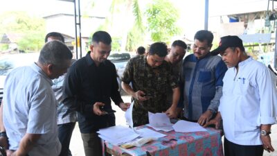 Tim KP3 Aceh Besar Monitoring Pengawasan Pupuk dan Pestisida