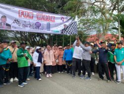 Sekda Sulaimi Lepas Fun Walk Kemenag Aceh Besar