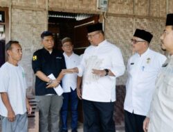 Pj Gubernur Safrizal Tinjau Verifikasi Pembangunan Rumah Layak Huni di Bireuen