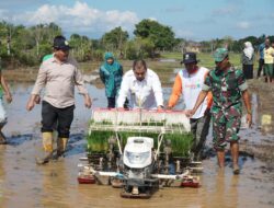 Iswanto; Penanaman Makin Efisien dengan Penggunaan Mesin