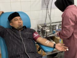 Usai Donor Darah, Iswanto: Darah Kita Donorkan Sangat Berarti Bagi Yang Membutuhkan