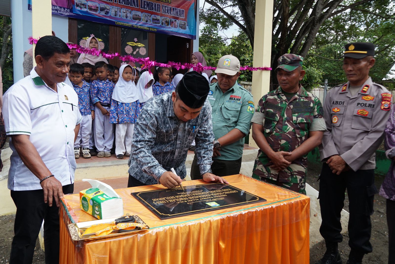 TK Lamtamot Diresmikan, Upaya Tingkatkan Kualitas Pendidikan Anak Usia Dini