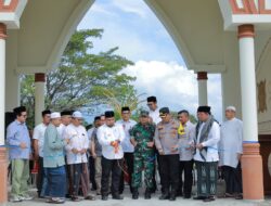 Pagar Masjid Agung Al Munawwarah Bantuan Pemerintah Aceh Besar Diresmikan