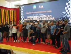 Pemkab Aceh Besar Jamu Makan Malam Raiders Cahroad Aceh Trail Adventure