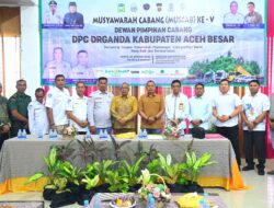 Asisten I Aceh Besar Buka Muscab V DPC Organda Aceh Besar