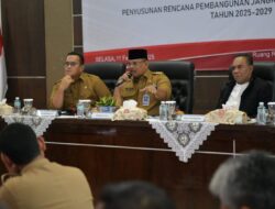 Rapat Perdana Penyusunan RPJMA 2025-2029 Dipimpin Pj Gubernur Safrizal