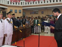 Mualem Sampaikan Berbagai PR pada Pelantikan Safaruddin-Zaman Akli