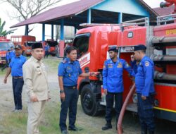 Pj Bupati Aceh Besar Tinjau Unit Damkar di Sibreh