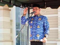 Syech Muharram Pimpin Apel Perdana OPD Usai Menjabat