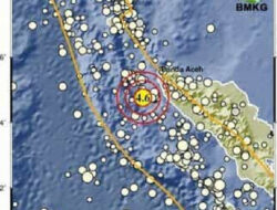 Gempa 11 Februari 2025 Guncang Aceh Jaya Hingga Banda Aceh