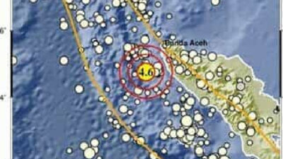 Gempa 11 Februari 2025 Guncang Aceh Jaya Hingga Banda Aceh