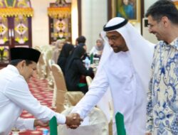 Wagub Aceh Berbuka Puasa Bersama Dubes Uni Emirat Arab di Meuligoe