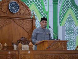 Bupati Aceh Besar Pimpin Safari Ramadhan Perdana di Masjid Al-Munawwarah Kota Jantho