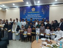 Karang Taruna Aceh Gelar Buka Puasa Bersama dan Santuni Anak Yatim