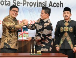 Bupati Aceh Besar Serahkan LKPD Unaudited 2024 ke BPK Perwakilan Aceh