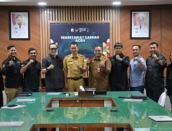 Plt Sekda Aceh Terima Silaturahmi Pengurus Forum Backstagers Indonesia