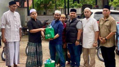 Bank Aceh dan Go-King Salurkan Bantuan Sembako untuk Anak Yatim