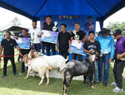 Syech Muharram Hadiri Pembukaan Kontes Kambing dan Domba di Lanud SIM