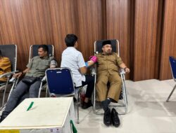 Penuhi Kebutuhan Darah Aceh, Kepala DPMPTSP Ikut Donor