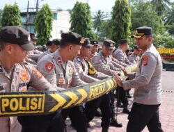 Polres Aceh Timur Siapkan Personil Menjelang Hari May Day