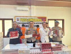 Polres Aceh Utara Gagalkan Distribusi Rokok Ilegal Skala Besar