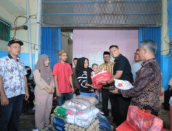 Korban Kebakaran Gampong Mulia Terima Bantuan Masa Panik
