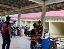 Satsamapta Polres Lhokseumawe Intensifkan Patroli di Pusat Pasar