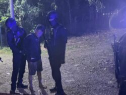 Diduga Curi Kabel PLN, Dua Pria Diamankan Polres Lhokseumawe