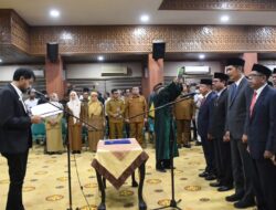 Gubernur Lantik 74 Pejabat Lingkup Pemerintahan Aceh
