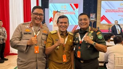 Hadiri Sarasehan Kebangsaan, Wagub Bersama Pangdam IM dan Kapolda Aceh Terlihat Kompak